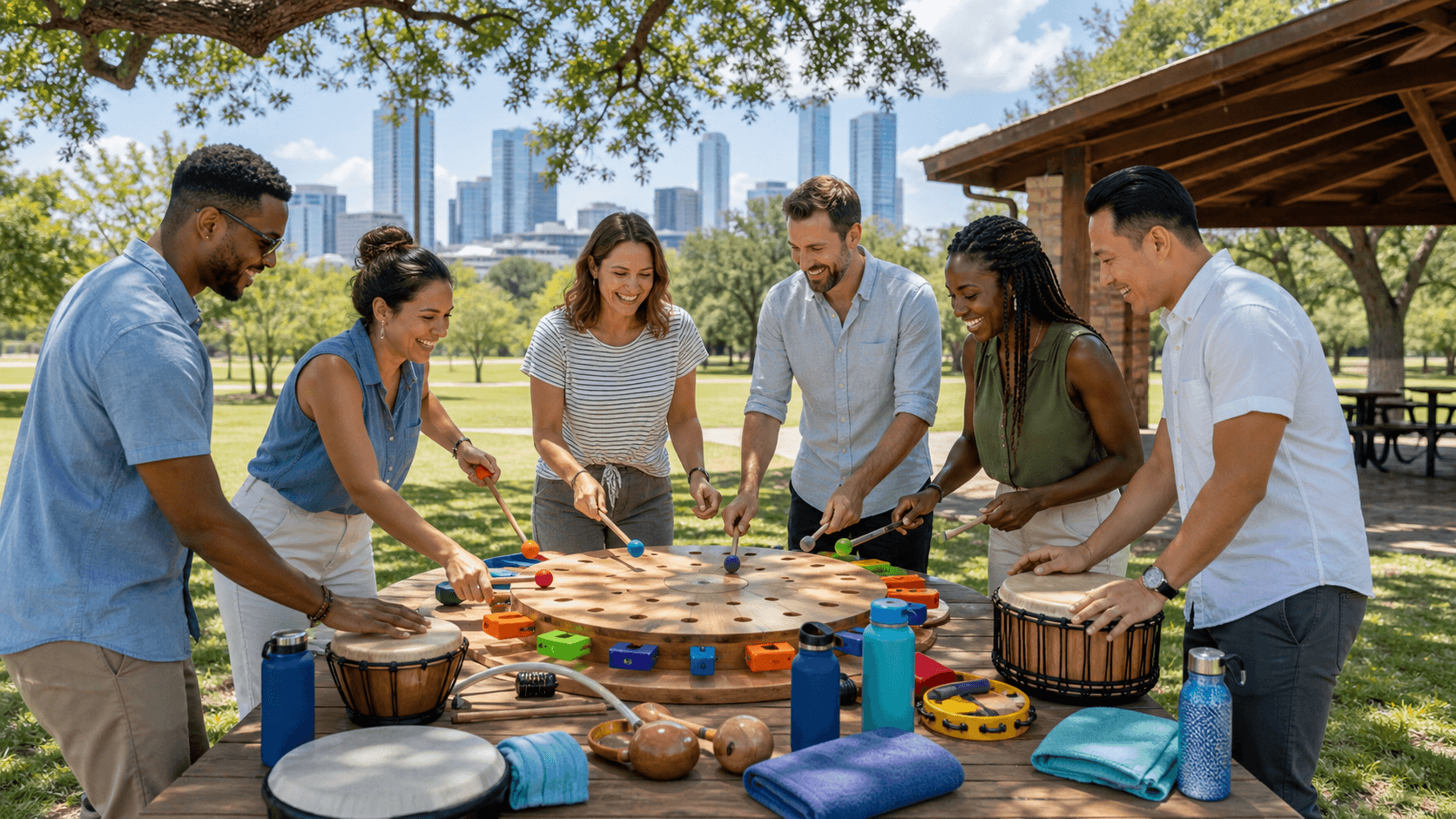 Austin Team Building: Outdoor and Music-Culture Options, Heat-Safe Plans