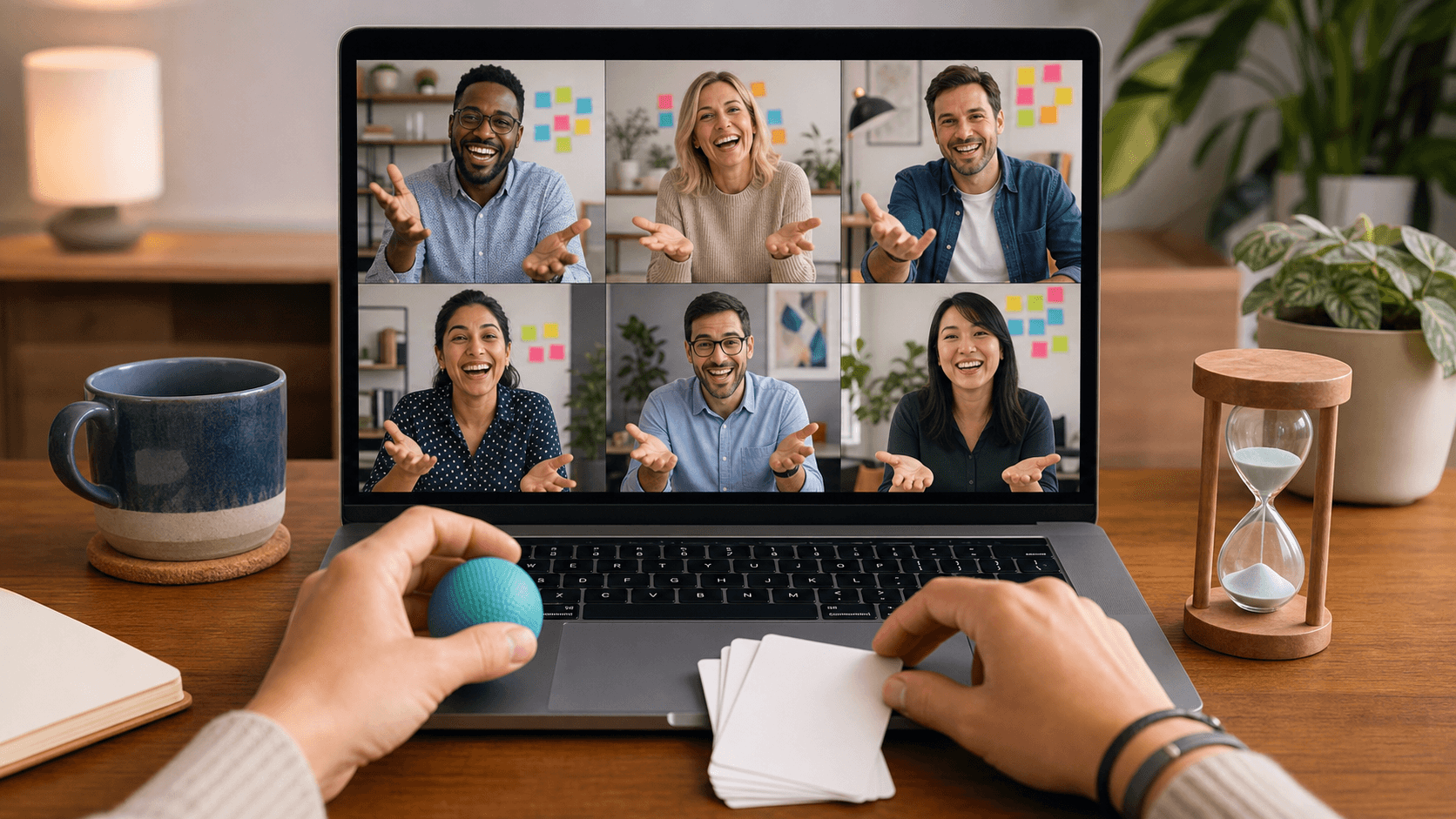 Building Remote Team Trust with Improv-Based Exercises